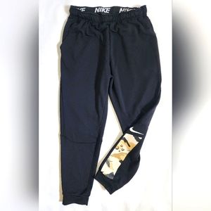 NIKE Jogger Mens Large, black with brown camo, with pockets